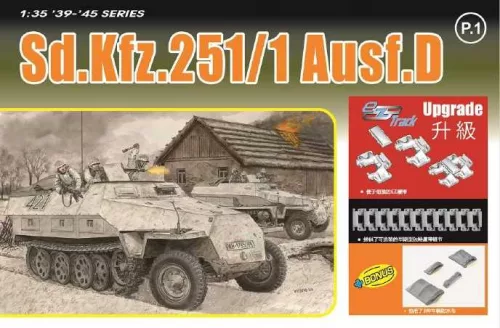 Katonai modell 6980 - Sd.Kfz.251/1 Ausf.D (1:35)