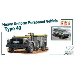 Katonai modell 7379 - HEAVY PERSONNEL VEHICLE TYPE 40 (1:72)