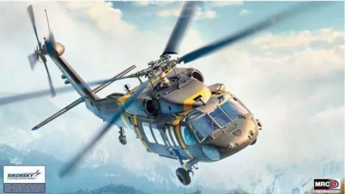 Helikopter modell 12135 - UH-60M BLACK HAWK (1:35)
