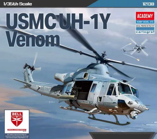 Modelk Kit helikopter 12138 - USMC UH-1Y® Venom (1:35)