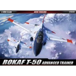   Repülőgép modell 12231 - ROKAF T-50 ADVANCED TRAINER (1:48)
