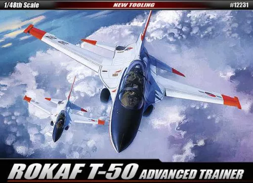 Repülőgép modell 12231 - ROKAF T-50 ADVANCED TRAINER (1:48)