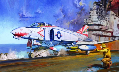 Repülőgép modell 12232 - F-4B "VF-111 SUNDOWNERS" MCP (1:48)