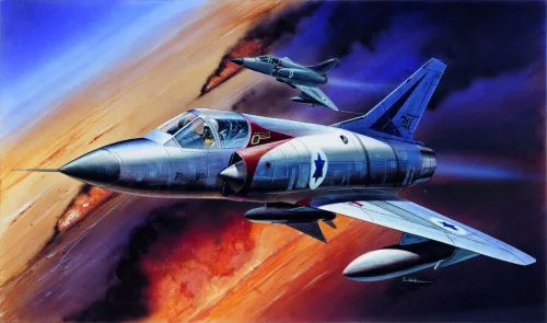 Repülőgép modell 12247 - MIRAGE III-C FIGHTER (1:48)