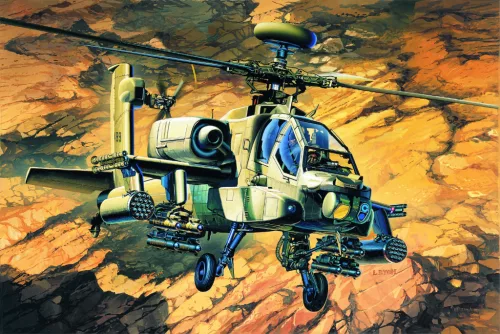 Helikopter modell 12262 - AH-64A (1:48)