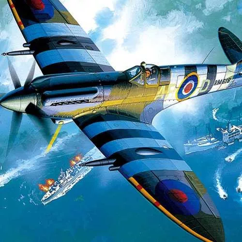 Repülőgép modell 12274 - SPITFIRE MK.XIV-C (1:48)