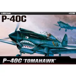 Repülőgép modell 12280 - P-40C (1:48)