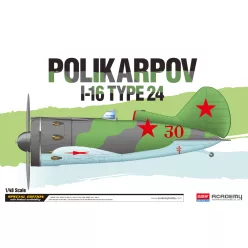   Repülőgép modell 12314 - Polikarpov I-16 Type 24 LE: (1:48)