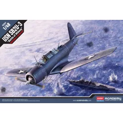   Repülőgép modell 12324 - SB2U-3 "Battle of Midway" (1:48)