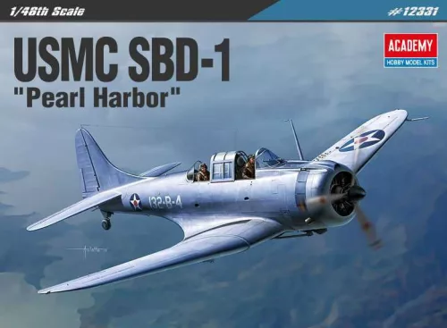 Repülőgép modell 12331 - USMC SBD-1 "Pearl Harbor" (1:48)
