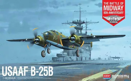 Repülőgép modell 12336 - USAAF B-25B "Doolittle Raid" (1:48)