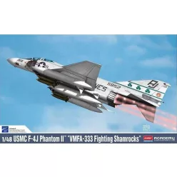   Repülőgép modell 12356 - USMC F-4J Phantom II "VMFA-333 Fighting Shamrocks" (1:48)