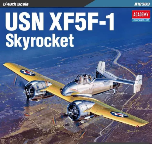 Repülőgép modell 12363 - USN XF5F-1 Skyrocket (1:48)