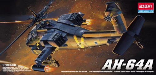 Helikopter modell 12488 - AH-64A (1:72)