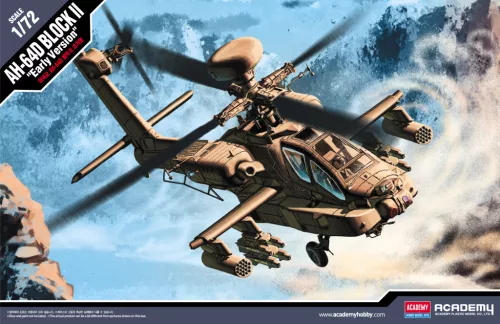 Helikopter modell 12514 - U.S. ARMY AH-64D (1:72)