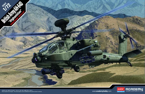 Helikopter modell 12537 - British Army AH-64 "Afghanistan" (1:72)