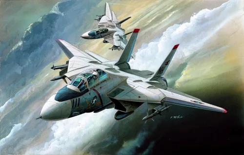 Repülőgép modell 12608 - F-14 (1:144)