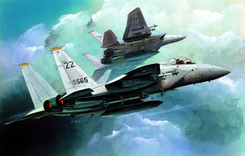 Repülőgép modell 12609 - F-15C (1:144)