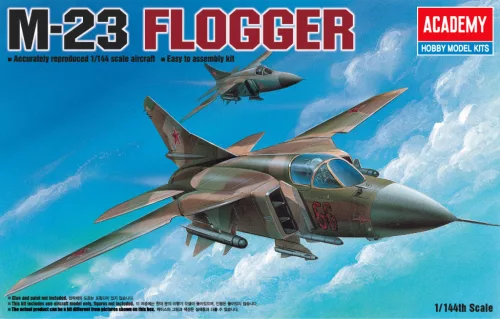 Repülőgép modell 12614 - M-23 FLOGGER (1:144)