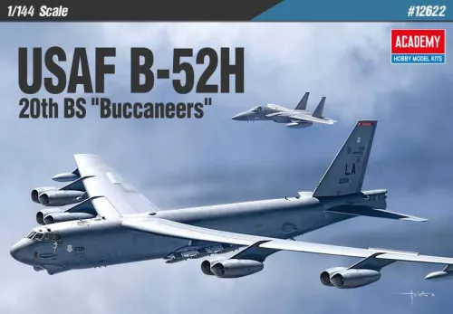 Repülőgép modell 12622 - USAF B-52H 20th BS "Buccaneers" (1:144)