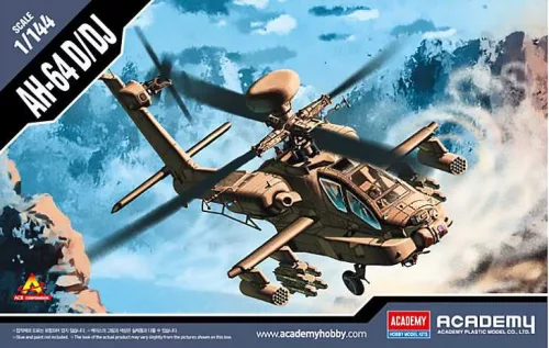 Helikopter modell 12625 - AH-64D/DJ (1:144)