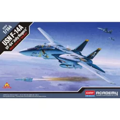   Repülőgép modell 12626 - USN F-14A V-84 "Jolly Rogers" (1:144)