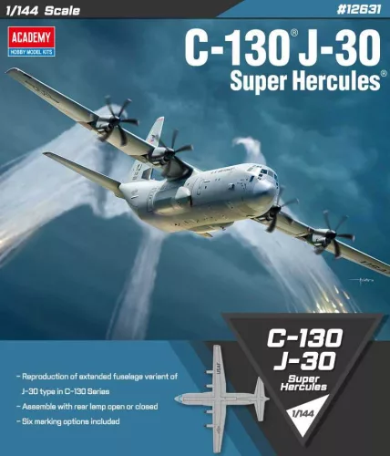 Repülőgép modell 12631 - C-130J-30 Super Hercules (1:144)