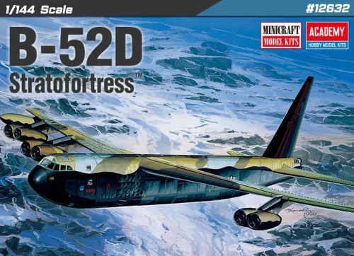 Repülőgép modell 12632 - B-52D Stratofortress (1:144)