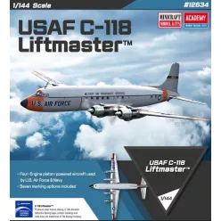 Repülőgép modell 12634 - USAF C-118 Liftmaster (1:144)