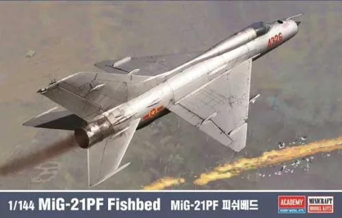 Repülőgép modell 12664 - MIG-21PF FISHBED (1:144)