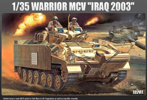 Katonai modell 13201 - WARRIOR MCV "IRAQ 2003" (1:35)