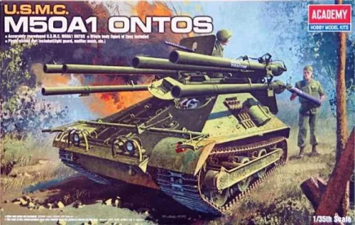 Katonai modell 13218 - USMC M50A1 ONTOS (1:35)