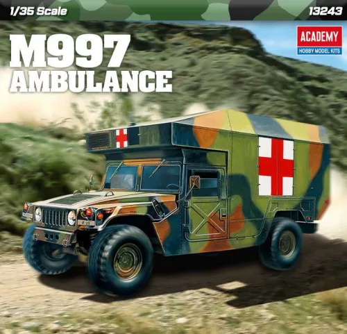 Katonai modell 13243 - M997 MAXI AMBULANCE (1:35)