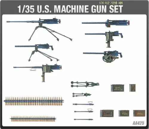 Katonai modell 13262 - US MACHINE GUN SET (1:35)