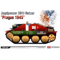 Katonai modell 13277 - HETZER "PRAGUE 1945" (1:35)