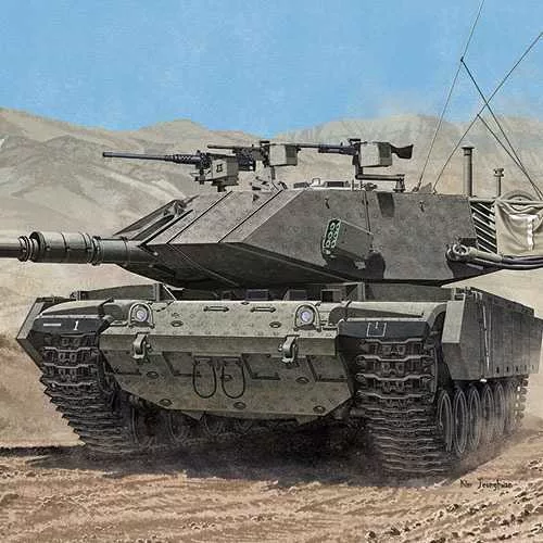 Tank modell 13297 - MAGACH 7C "GIMEL" (1:35)