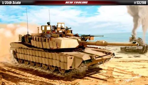 Tank modell 13298 - U.S. Army M1A2 TUSK II (1:35)