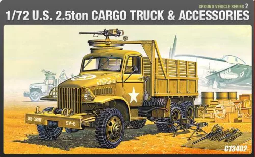 Katonai modell 13402 - US CARGOteherautó & ACCESSORY (1:72)