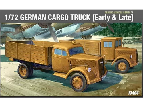 Katonai modell 13404 - GERMAN CARGO teherautó E/L (1:72)