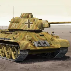 Tank modell 13502 - German T-34/76 747(r) (1:35)