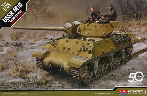 Tank modell 13521 - USSR M10 "Lend-Lease" (1:35)