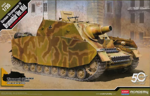 Katonai modell 13525 - German Strumpanzer IV Brummbär Ver.Mid (1:35)