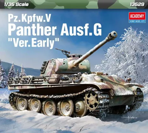 Tank modell 13529 - Pz.Kpfw.V Panther Ausf.G "Ver.Early" (1:35)