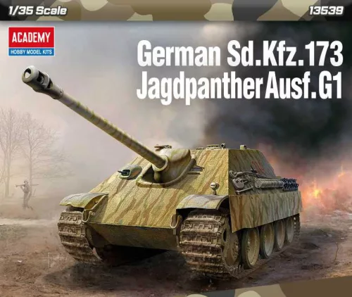 Tank modell 13539 - German Sd.kfz.173 Jagdpanther Ausf.G1 (1:35)
