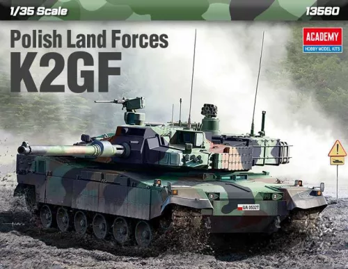 Katonai modell 13560 - Polish Land Forces K2GF (1:35)