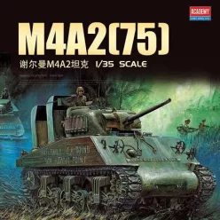   Tank modell 13562 - USMC M4A2 (75) "Pacific theater" (1:35)