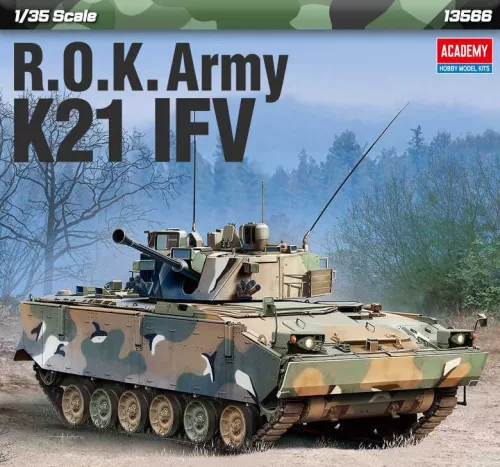 Katonai modell 13566 - R.O.K. Army K21 IFV (1:35)
