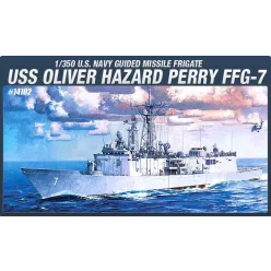 Modell  14102 - USS OLIVIER HAZARD PERRY FFG-7 (1:350)