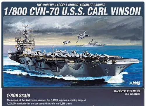 Modell  14209 - USS CARL VINSON (1:800)