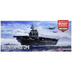   Modell  14409 - USS Enterprise CV-6 "Batte of Midway" (1:700)